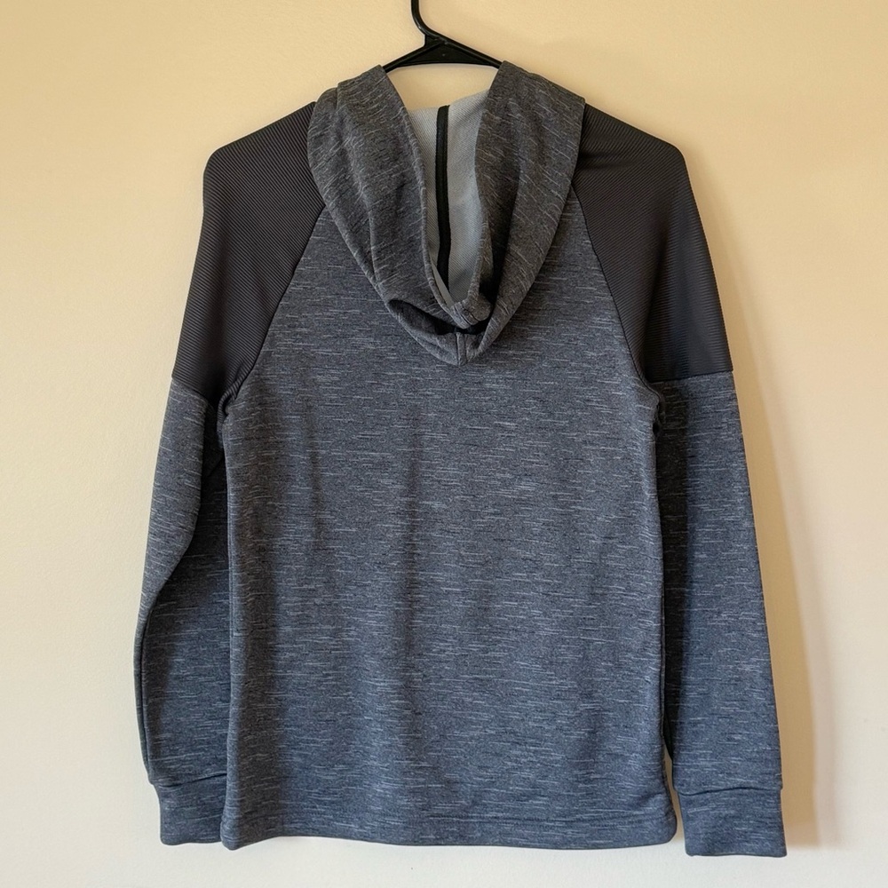 C9 by Champion Boys Half Zip Performance Hoodie - Charcoal/Gray, Size 12-14 yrs - Picture 3 of 5